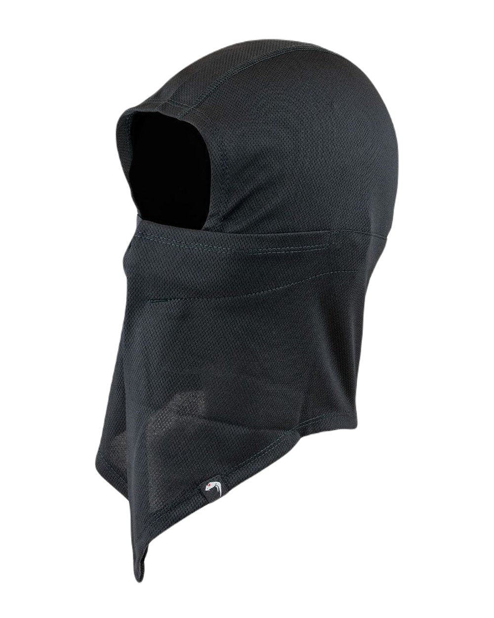 Black Coloured Viper Covert Balaclava on white background 