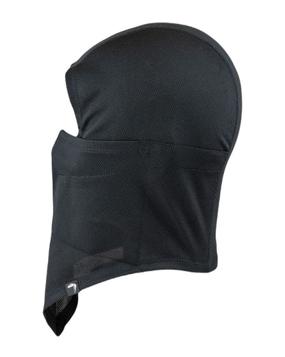 Black Coloured Viper Covert Balaclava on white background 