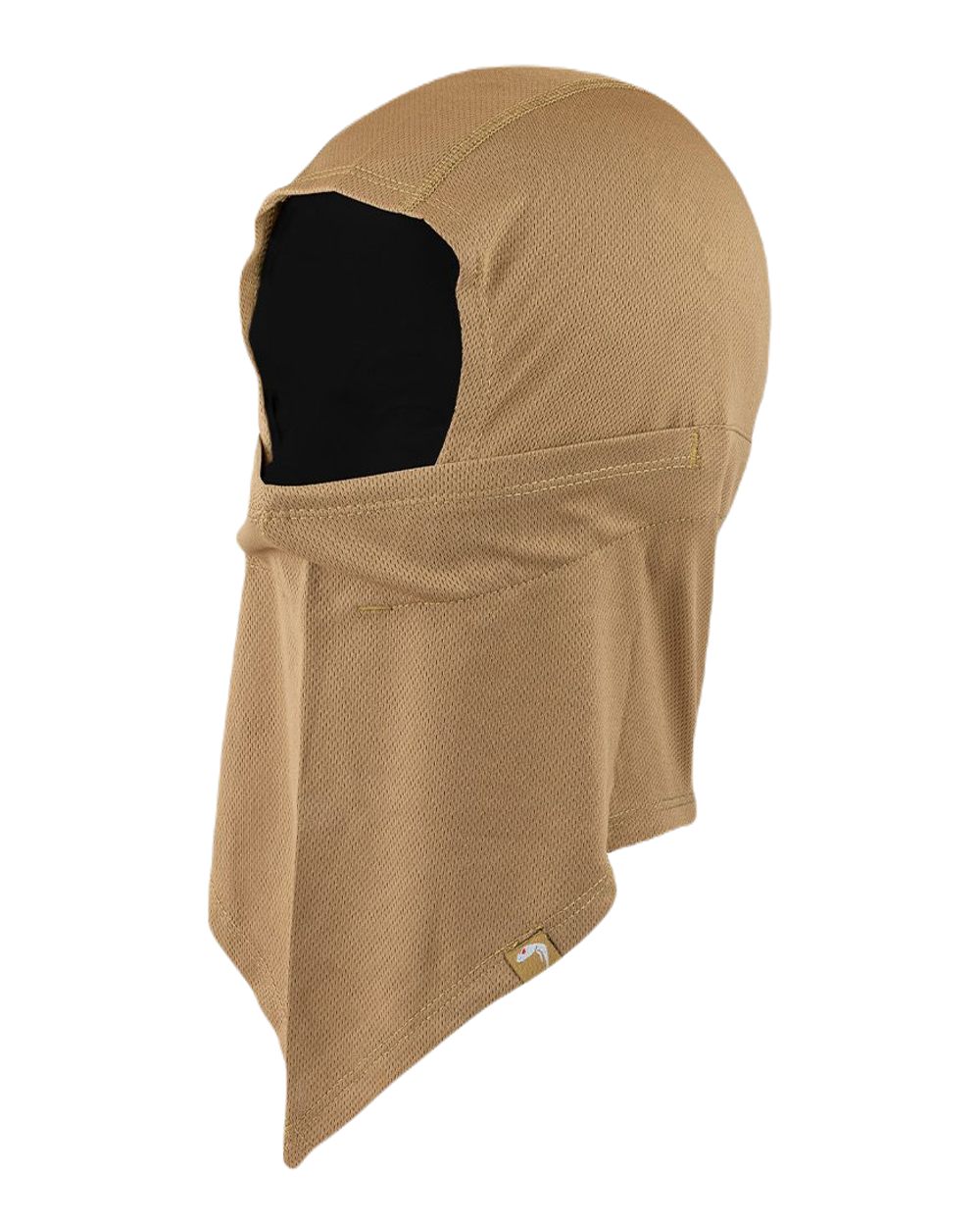 Coyote Coloured Viper Covert Balaclava on white background 