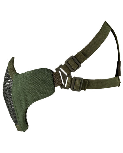 Green Coloured Viper Crossteel Face Mask Gen2 on white background 