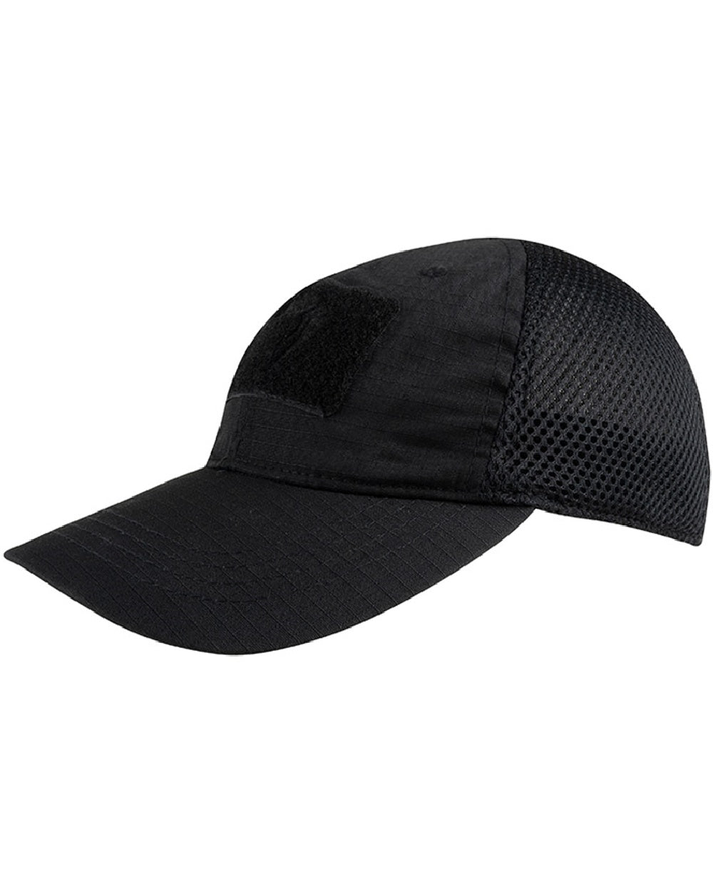 Viper Flexi-Fit Baseball Cap in Black 