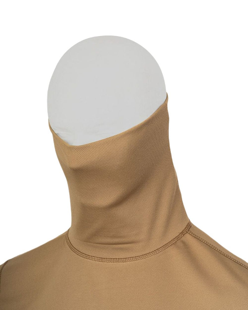 Viper Tactical Roll Neck Top In Coyote 