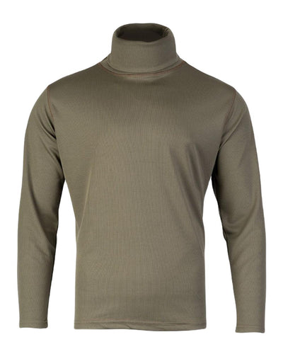 Viper Tactical Roll Neck Top In Green #colour_green