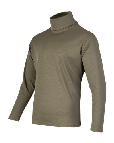 Viper Tactical Roll Neck Top In Green #colour_green