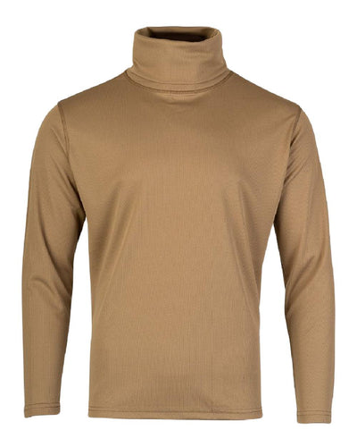 Viper Tactical Roll Neck Top In Coyote #colour_coyote
