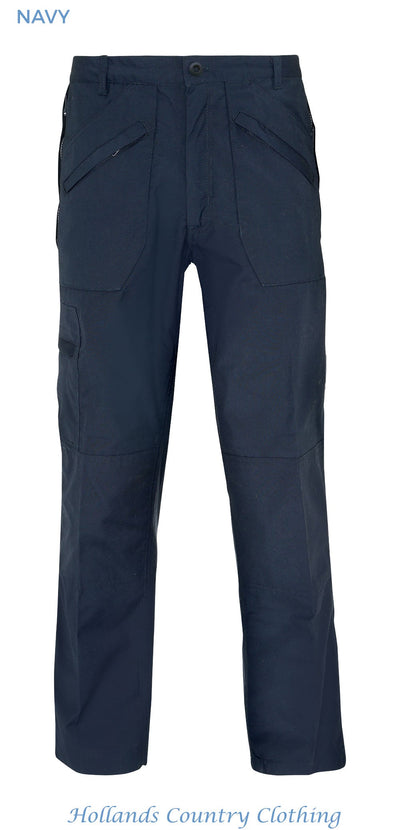 Navy colour wenlock multi pocket action trousers
