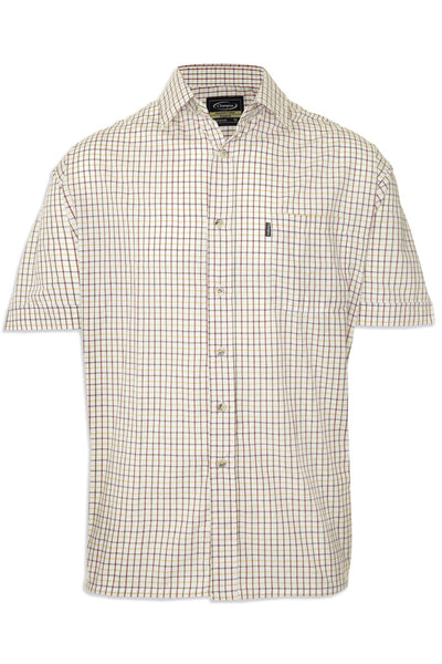 red check Champion summer Tattersall, the classic country tattersall check shirt with short sleeves, ideal for summer