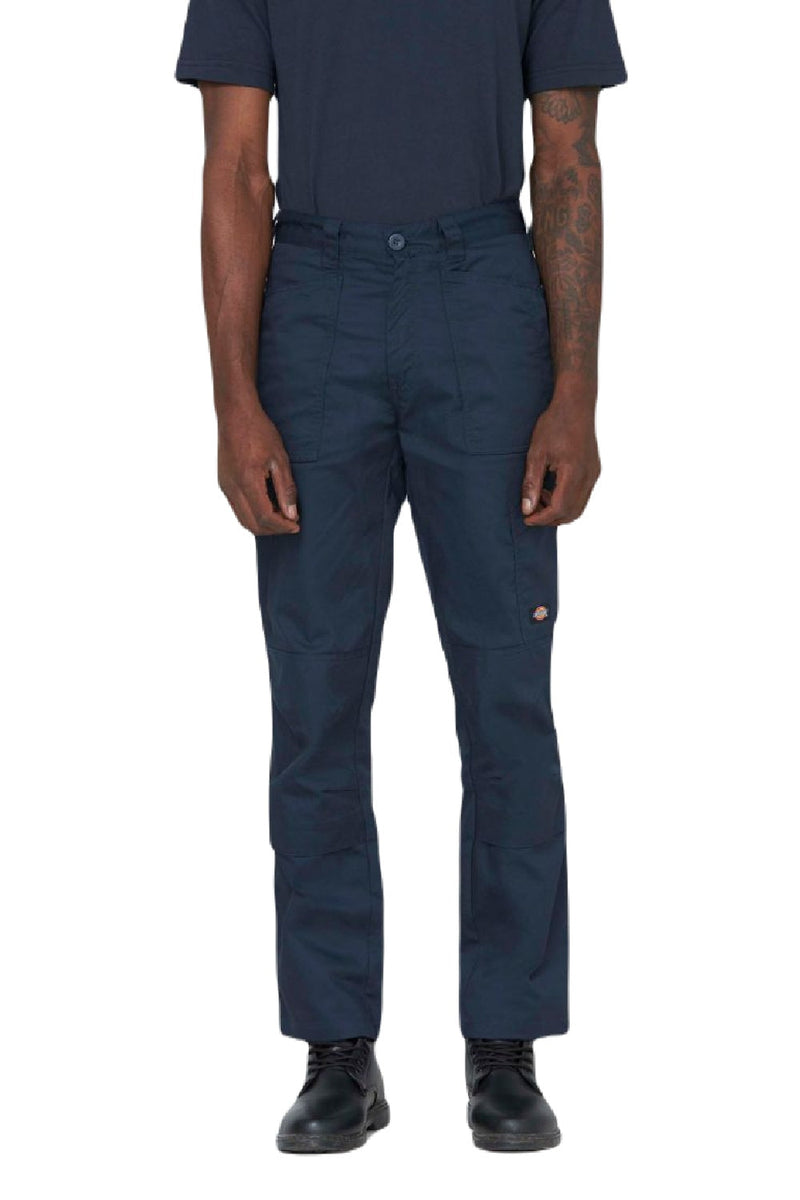 Dickies - Trousers for Men, Action Flex Pants, Action Flex Technology, Navy Blue, 36W/30L
