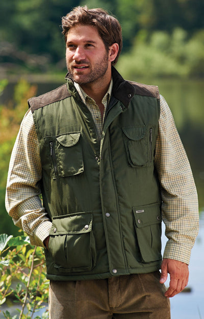 Champion Exmoor Multi Pocket Padded Body Warmer - Hollands Country Clothing
