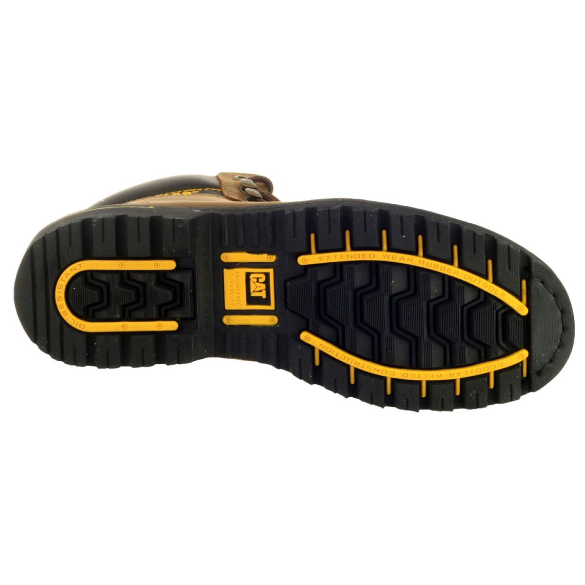 Caterpillar Holton S3 Safety Boot in Brown