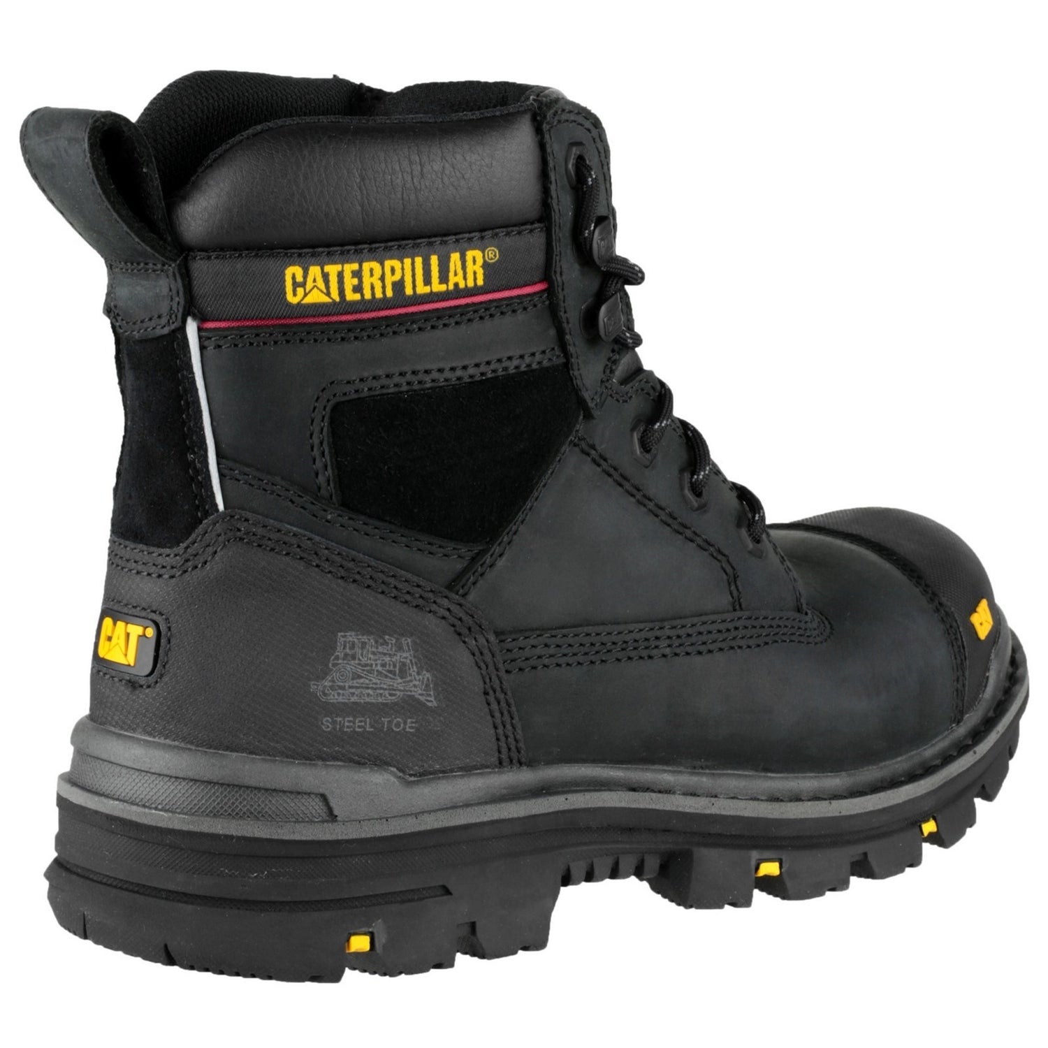 Caterpillar Gravel 6&quot; Safety Boot in Black