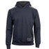 Caterpillar Logo Panel Hooded Sweatshirt in Navy