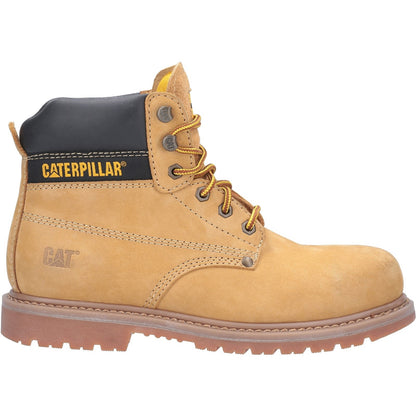 Caterpillar Powerplant Gyw Safety Boot in Honey