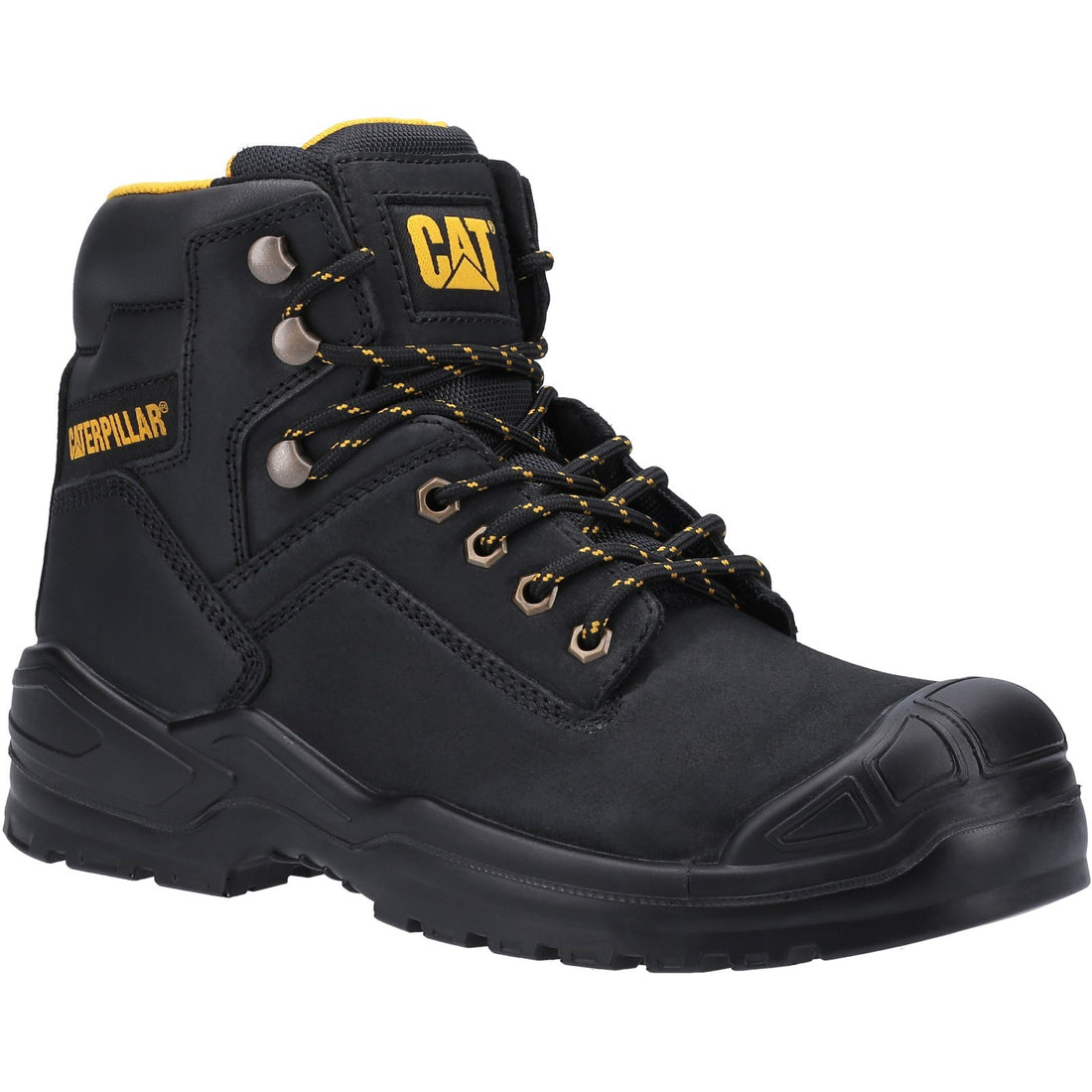 Caterpillar Striver Mid S3 Safety Boot in Black