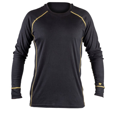 Caterpillar Thermo Long Sleeve Shirt in Black