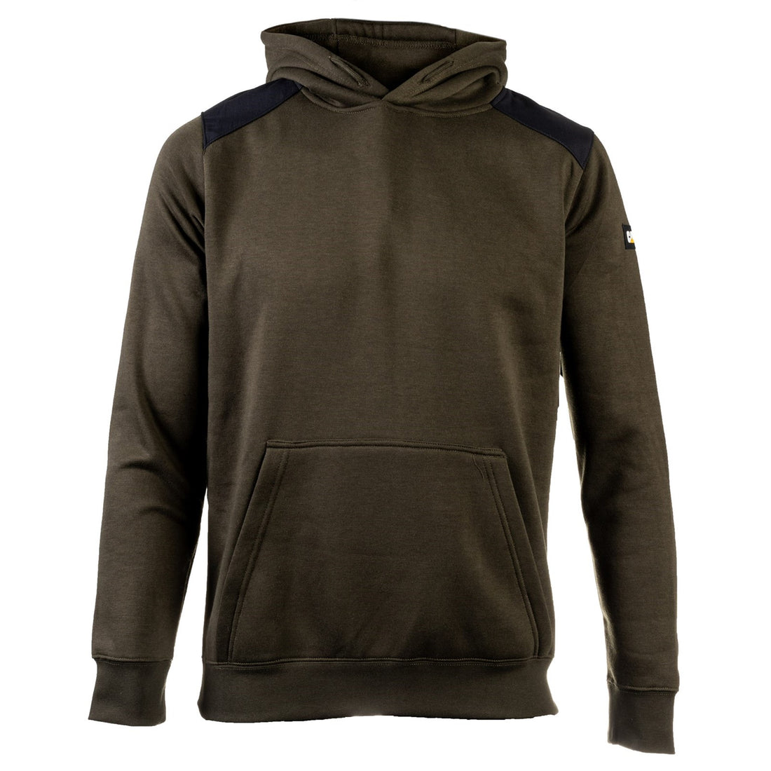 Caterpillar Essentials Hooded Sweatshirt in Army Moss