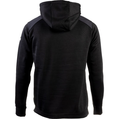 Caterpillar Essentials Hooded Sweatshirt. Black. Rear View