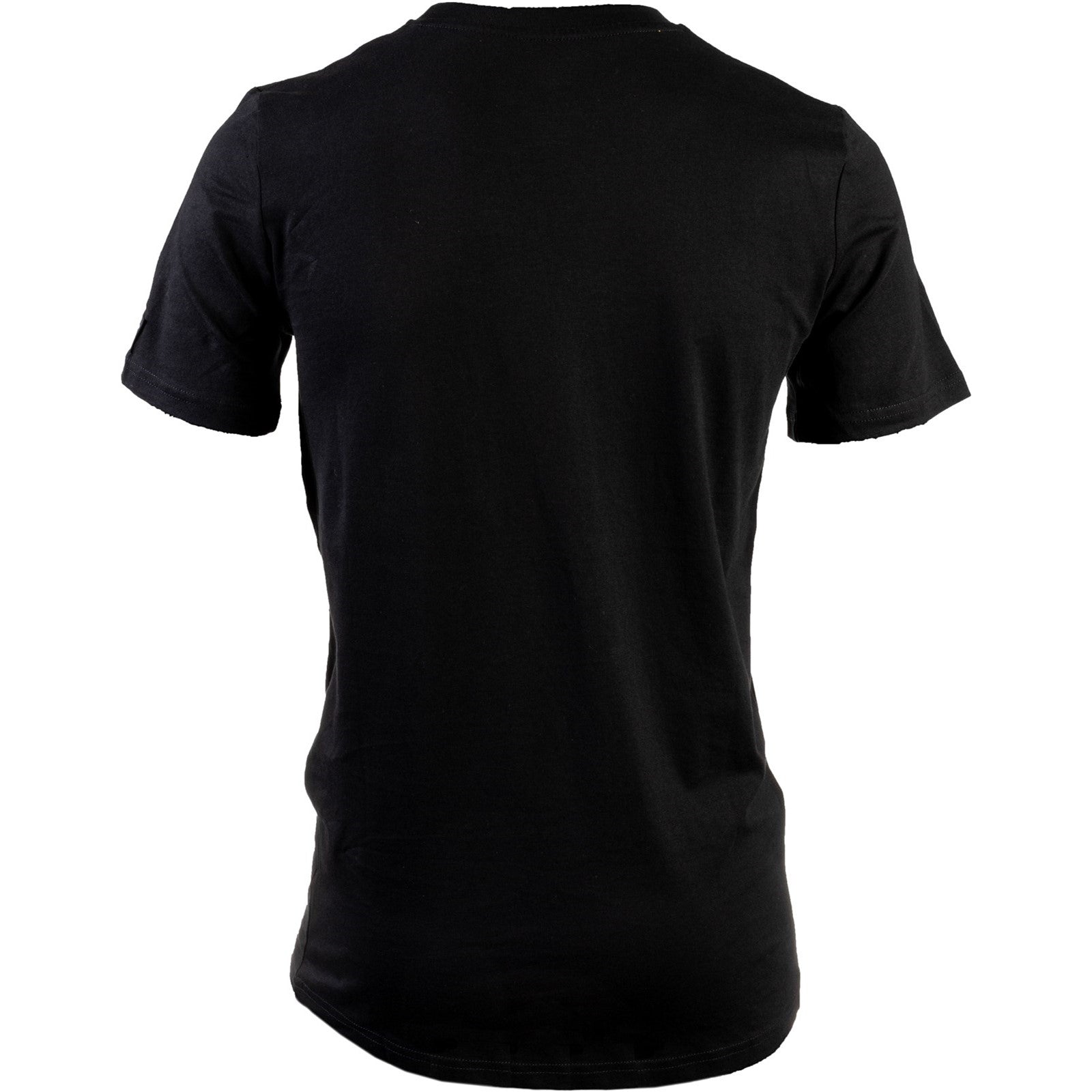 Caterpillar Essentials Short Sleeve T Shirt. Black. Rear View