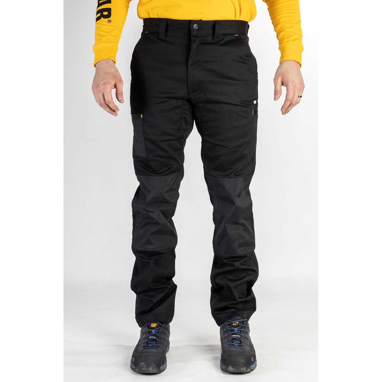 Caterpillar Machine Trousers in Black