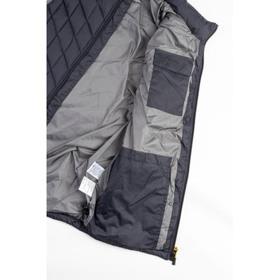Caterpillar Insulated Vest in Black Charcoal