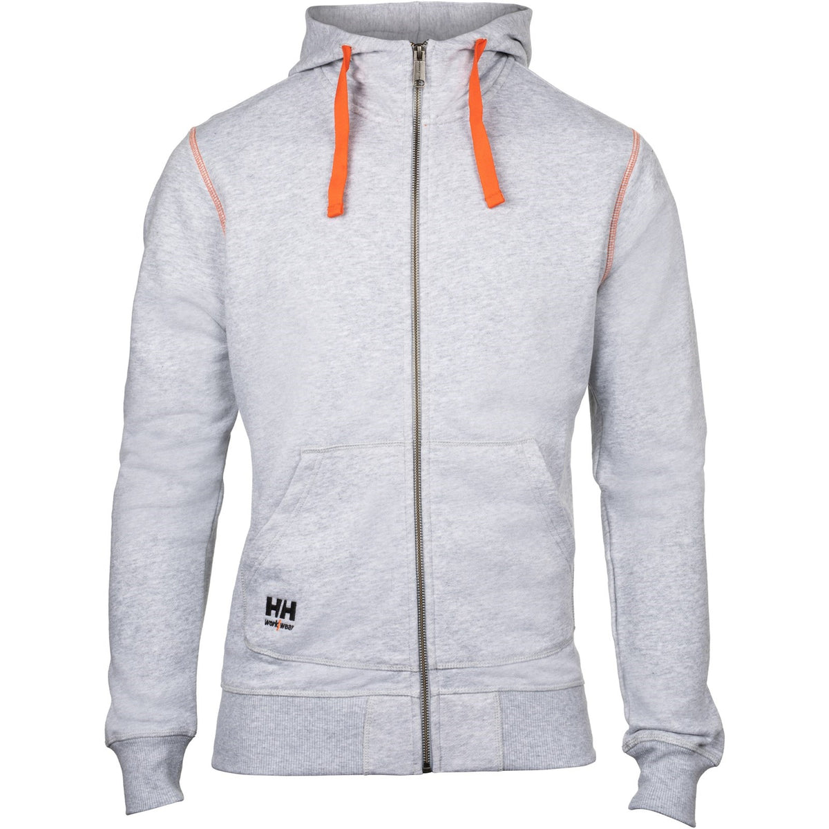 Helly Hansen Oxford Zip Hoodie in Grey Melange