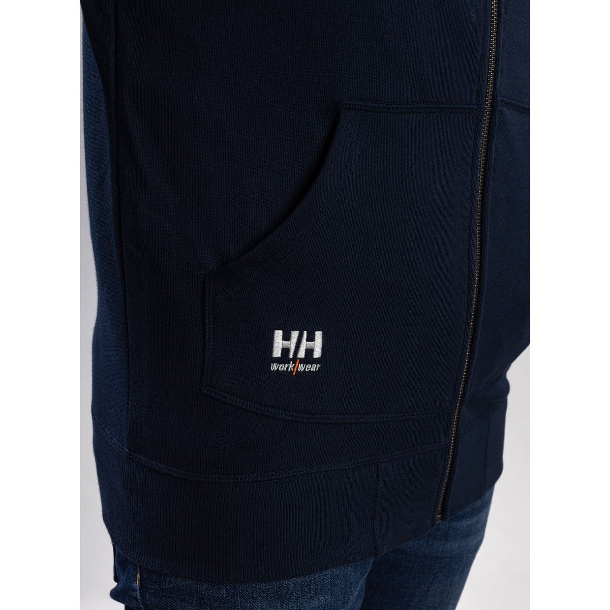 Helly Hansen Oxford Zip Hoodie in Navy