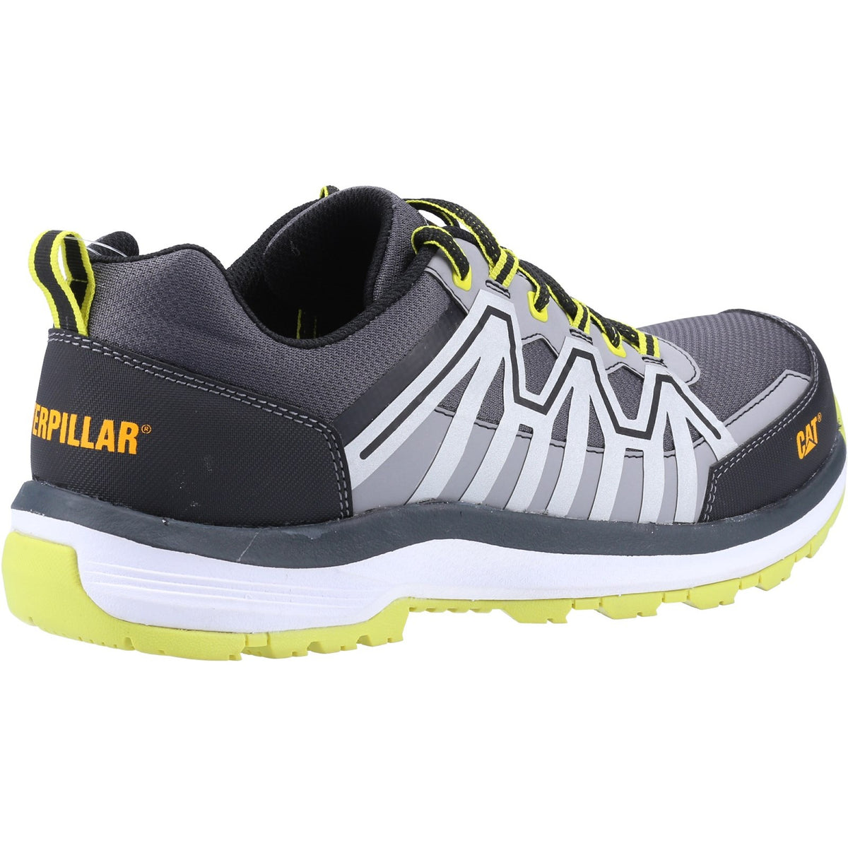 Caterpillar Charge S3 Safety Trainer in Black/Lime Green