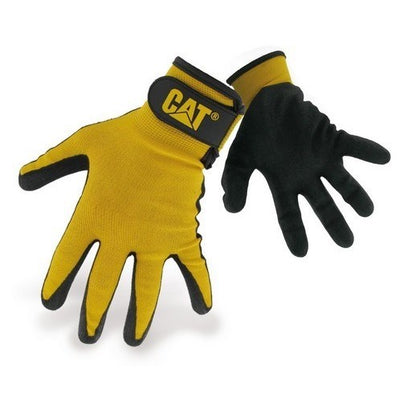 Caterpillar Nitrile Coated Glove in Black/Yellow