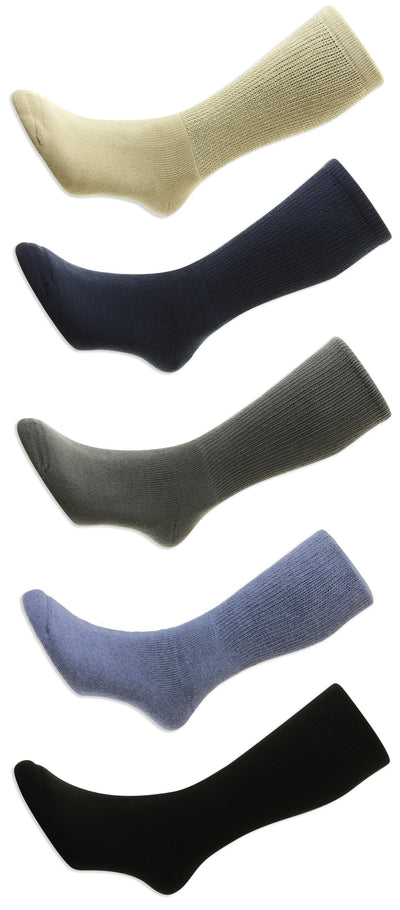 HJ Hall Diabetic Socks | Cotton in five colours