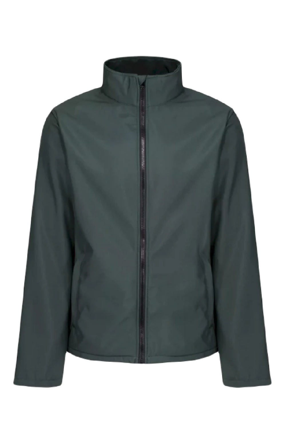 Regatta Mens Ablaze Printable Softshell Jacket in Dark Spruce Black