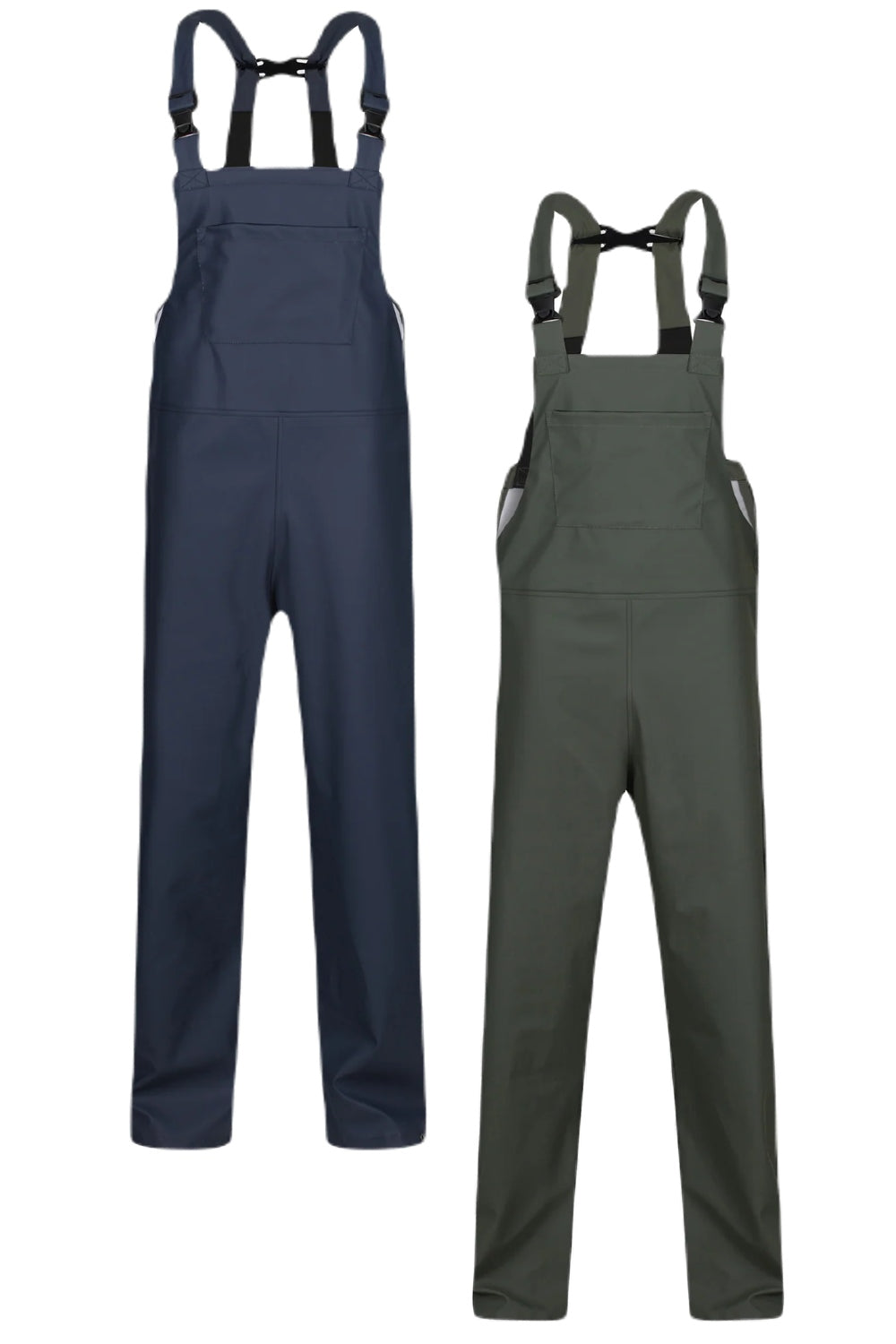 Regatta Stormflex Bib And Brace in Navy and Olive