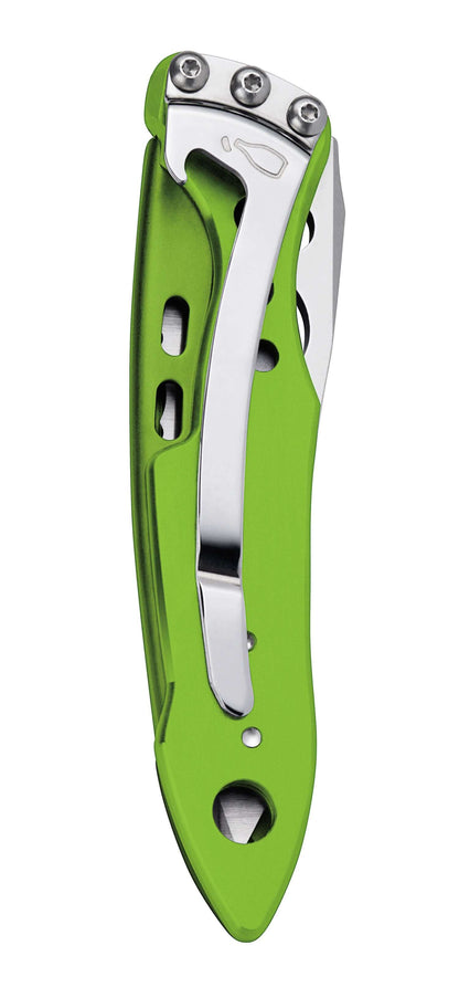 Closed Sublime Green Skeletool KBx Knife by Leatherman   